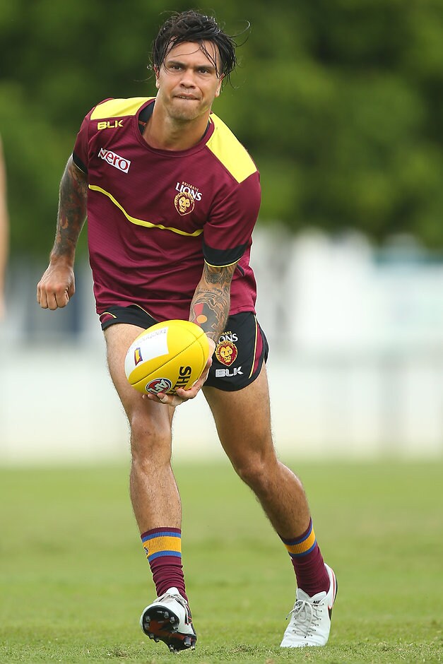 AFL 2016 Training - Brisbane 190216 Allen Christensen admits that he was hurt by criticism of his weight last year - ${keywords}